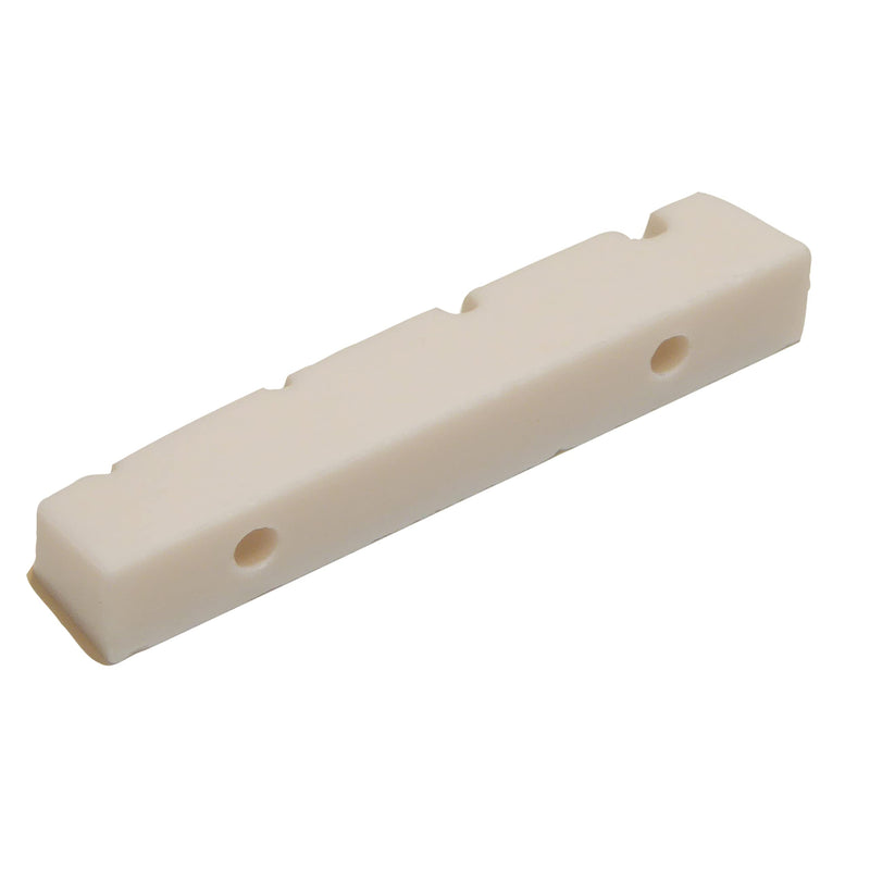 Bass guitar top nut 43mm four string right handed in White