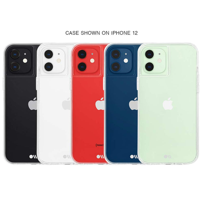 Case-Mate - Tough - Case for iPhone 12 and iPhone 12 Pro (5G) - 10 ft Drop Protection - 6.1 Inch - Clear iPhone 12 / iPhone 12 Pro Tough Clear