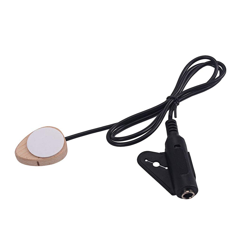 [AUSTRALIA] - Alnicov Guitar Pickup Wood Piezo Contact Microphone Pickup For Guitar Violin Banjo Mandolin Ukulele Guitar,maplewood 