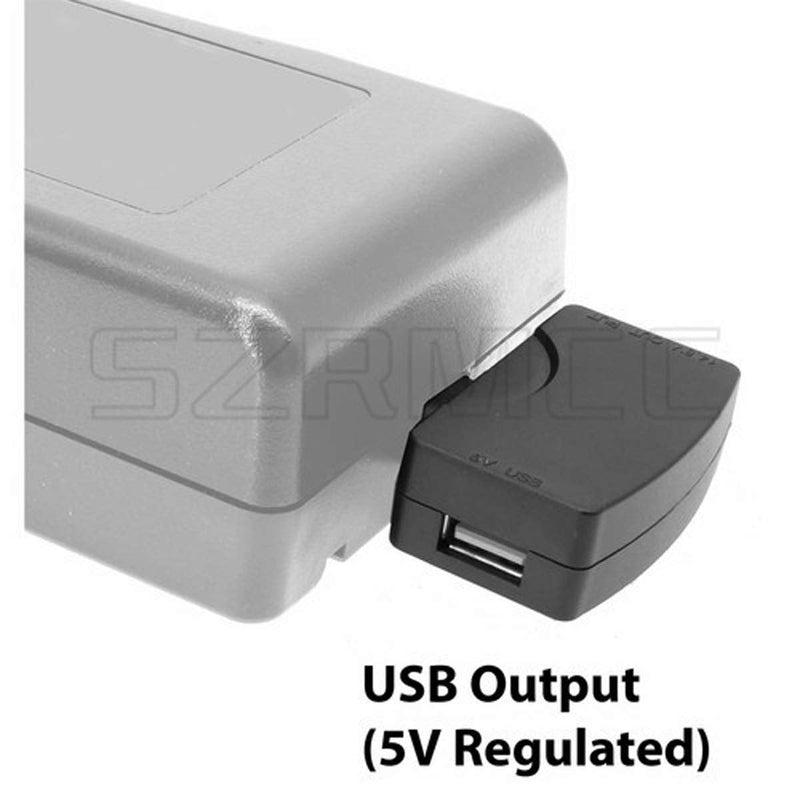 [AUSTRALIA] - SZRMCC D-tap P-tap to USB 5V Adapter Converter Box for Anton and Sony V-Mount Camera Battery (1Pcs) 1Pcs 