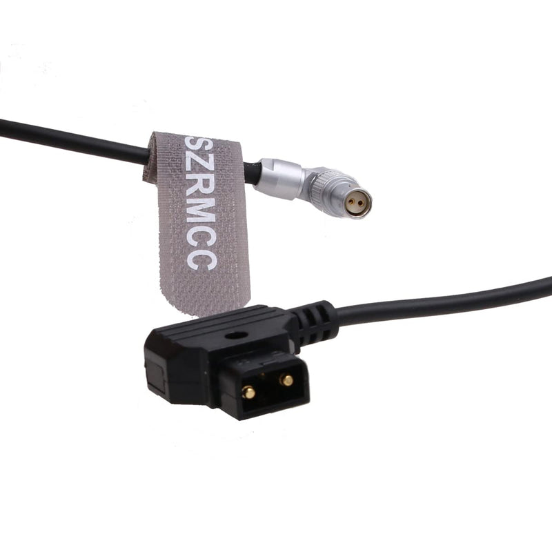 SZRMCC Komodo 2 Pin Female to D-tap Coiled Power Cable for RED Komodo Camera