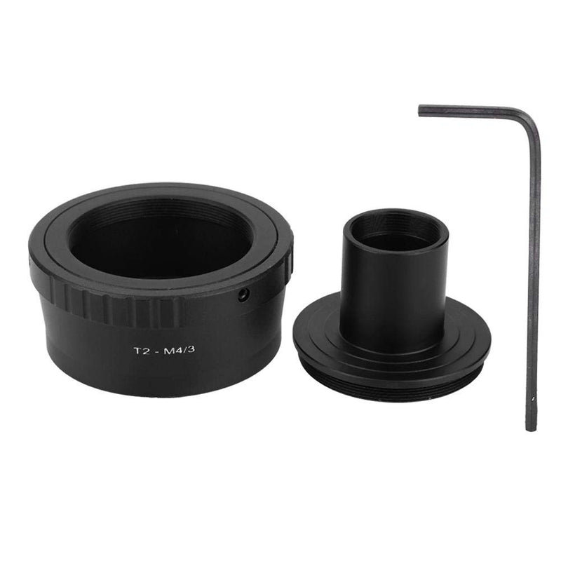 Bindpo T2-M4/3 Microscope Adapter with M42 Thread, Converter for 23.2mm T Mount Microscope Eyepiece to for Olympus M4/3 Mount Mirrorless Camera