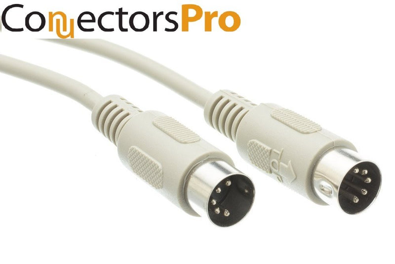 [AUSTRALIA] - Mii Pro Cable - PC Accessories 10' Din5 M/M Straight Through 10 Feet Male to Male Din 5 at Keyboard, Midi or Switch Box Cable (Din5-10FT-MM) Din5-10FT-MM 
