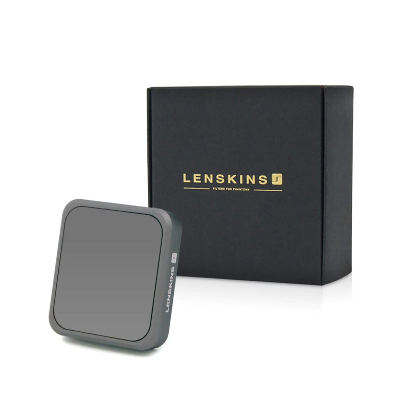 LENSKINS ND8 Filter for GoPro Hero 7 Black/Hero 6 Black/Hero 5 Black, Japanese AGC Optical Glass, 18-Layer Multi-Resistant Coated, Push-on Mounted, Weather-Sealed with Lens Cloth
