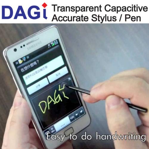 DAGi P301-White Precision Stylus Pen for iPhone, Android, Kindle, Windows and Most Touchscreens