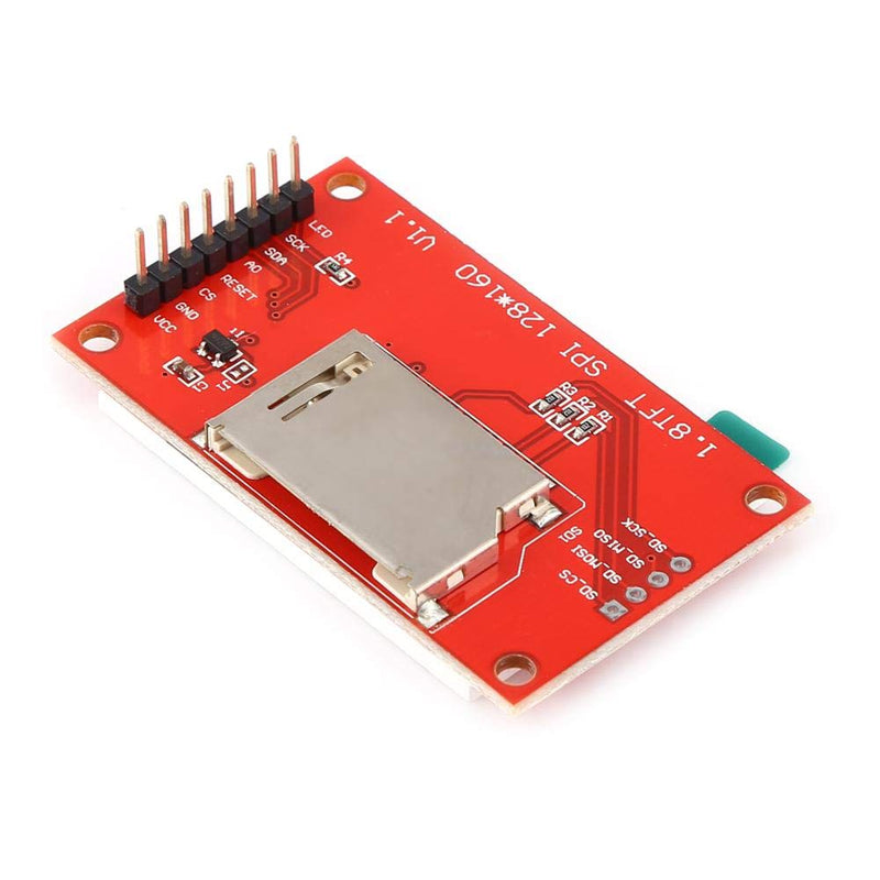 LCD Display Module,1.8 inch 4-Wire SPI TFT LCD Display Module Driver with PCB 128x160 chip ST7735 51/AVR/STM32/ARM 8/16 bit