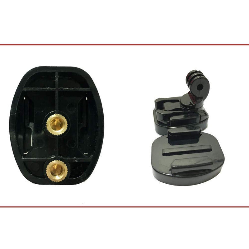 [AUSTRALIA] - Acxico 1Pcs Quick Release Tripod Mount Adapter Camera Fixed Connecter 1/4" Screw for GoPro Hero 5 4 3+ 3 Camera 