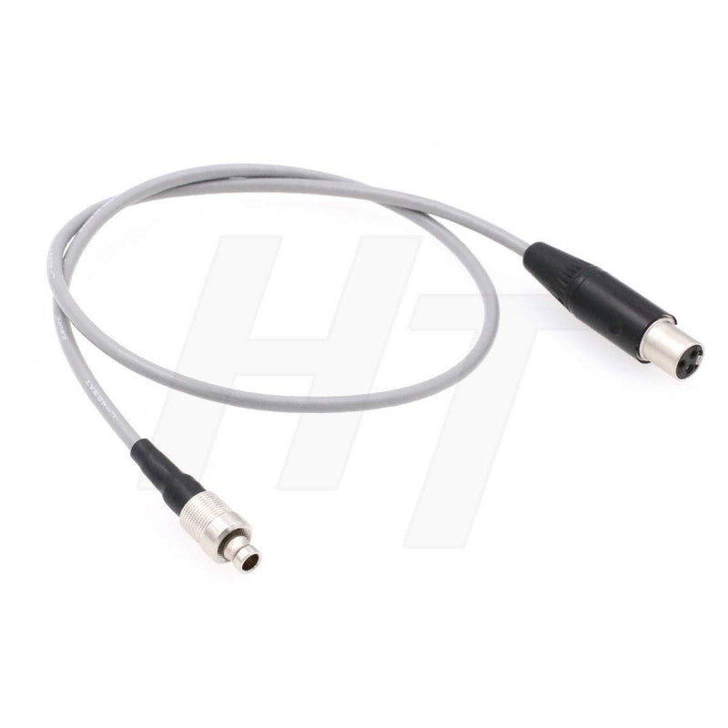 TA3F to 3-Pin Audio Output Cable for Sennheiser SK/Zaxcom TRX900 WisyCom