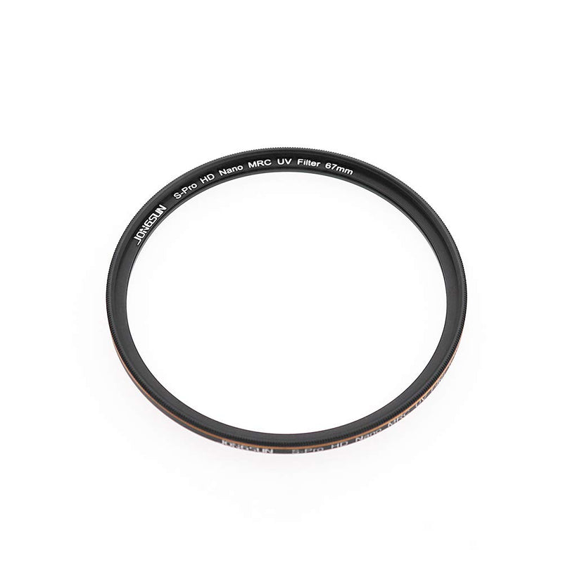 [AUSTRALIA] - JONGSUN 67mm UV Filter, S-Pro HD Nano MRC16 Camera Ultraviolet Protection Filter, 16 Layers Multicoated, Schott B270, Ultra-Slim, Lens Cloth Kit 