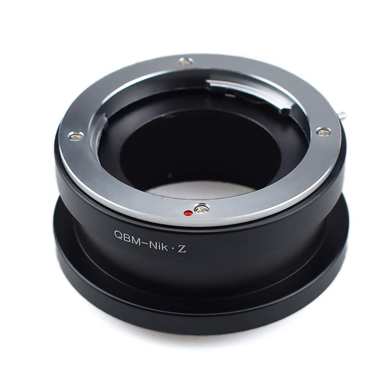 Compatible with for Rollei QBM Lens to for Nikon Z Mount Camera Z6 Z7 (Rollei to Nikon Z Lens Adapter) QBM to NIKON Z adapter