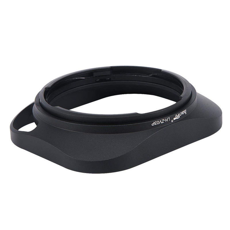 Haoge LH-ZV03P Lens Hood for Carl Zeiss Distagon T 2.8/21 21mm f2.8 ZM, C Biogon T 4.5/21 21mm f4.5 ZM, 2.8/25 25mm f2.8 ZM, 2.8/28 28mm f2.8 ZM, C Sonnar T 1.5/50 50mm f1.5 ZM Hollow Out Designed Square - Black - Hollow Out Designed