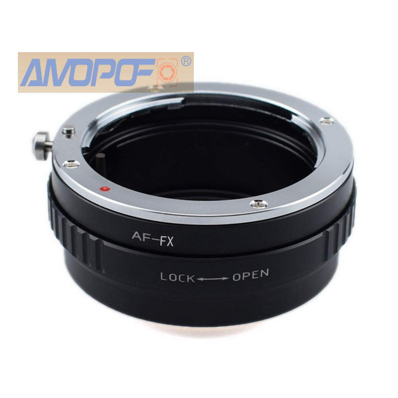 AF to FX Lens Adapter, Compatible with for Sony Alpha A Minolta MA AF Lens to for Fuji X Mount Cameras (for Fujifilm X100,X10, X-S1,X-Pro1,X-E1,XF1,X20,X100S,X-M1,X-A1) Fuji X-Mount