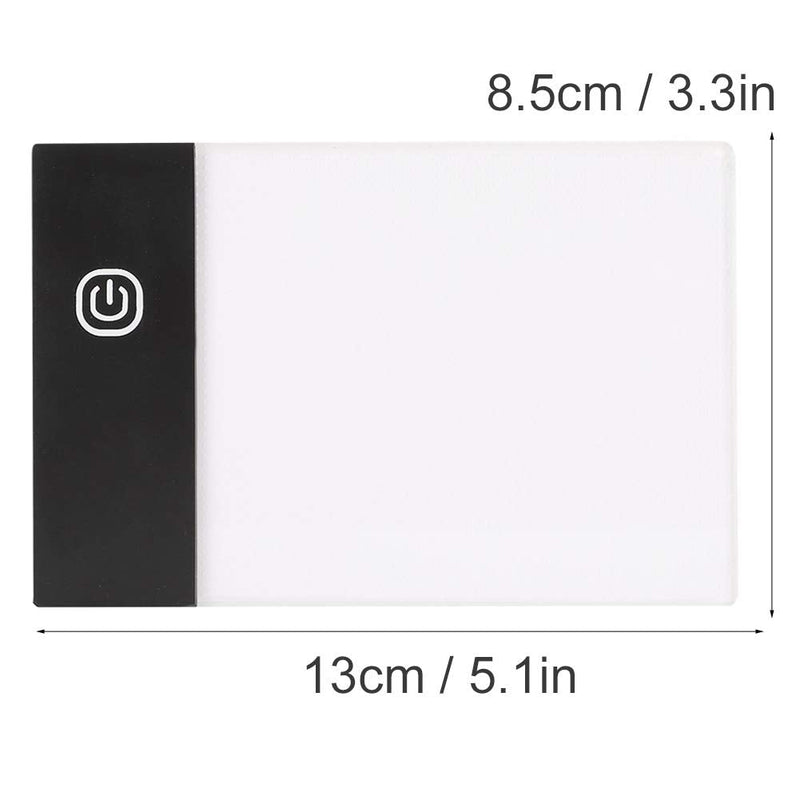 A6 Light Pad, Bright Non‑Slip Backing LED Light Board, for Home Craft Paper Paper Calligraphy and Painting Art Animation Industry tracing Paper