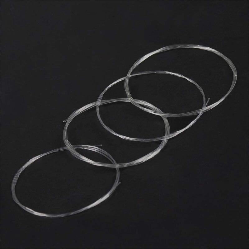 Clear Nylon Ukulele Strings Ukulele Nylon Strings Nylon Ukelele Strings 3 full sets