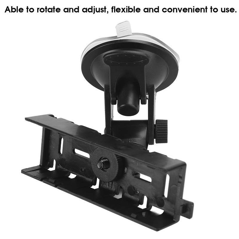 Dilwe1 Car Radio Panel Bracket, Durable ABS Adjustable and Rotatable Suction Mount Set Car Audio Mounting Kits for YAESU/FT-8800 /FT-8800R/ FT-8900