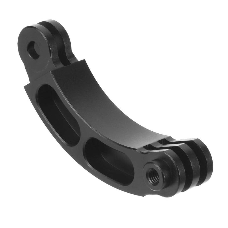 Aluminum Alloy Curved Extension Pivot Arm Mount for GoPro Hero 4 5 6 7 8 9 Black Silver Session, AKASO/Campark/YI & Other Cameras