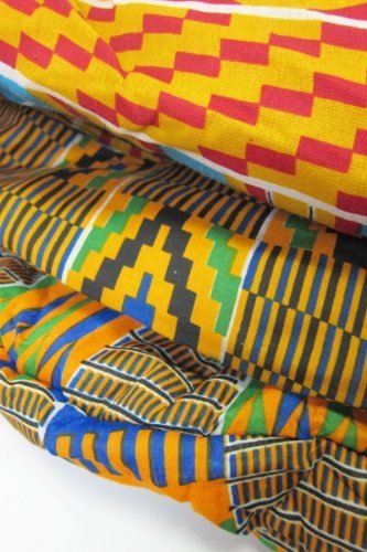 [AUSTRALIA] - African Kente Print Djembe Bag - Backpack style case fits 12.5" x 22" djembe drums - Zip top opening 