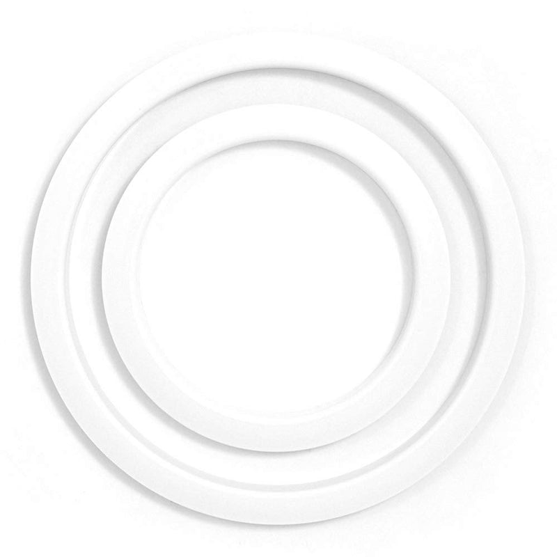 Gibraltar SC-GPHP-5W 5-Inch Port Hole Protector Ring, White