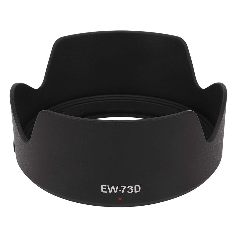 Haoge Bayonet Lens Hood for Canon EF-S 18-135mm f3.5-5.6 is USM Lens Replaces Canon EW-73D