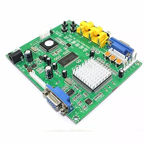 [AUSTRALIA] - Paddsun Video Converter Arcade Game RGB CGA EGA YUV to VGA HD Video Converter Board 1 VGA Single Output Jamma Game Monitor to CRT LCD PDP GBS-8200 Projector US New 