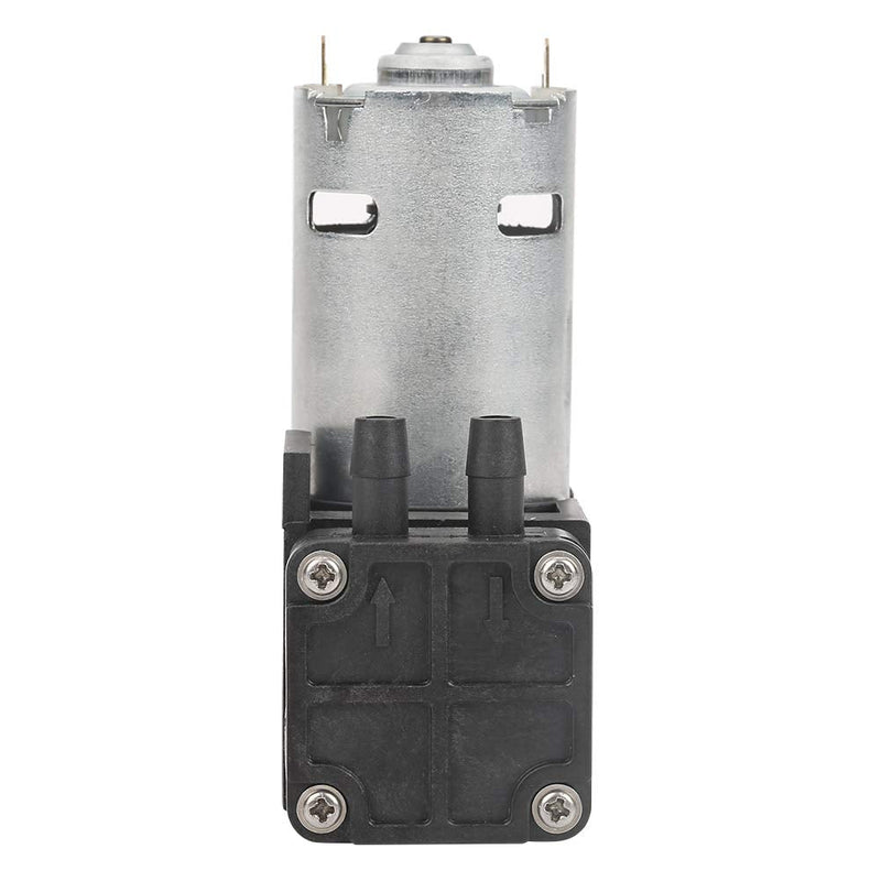 DC 24V Vacuum Pump Mini Vacuum Pump Water Air Gas Vacuum Pump -85KPa Flow 40L/min Oil-Less Vacuum Pump, Mini Air Pump Motor