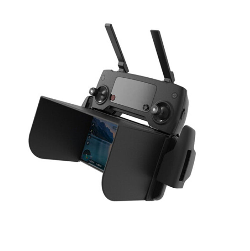 Hooshion Remote Controller Phone Monitor Sun hood Sunshade Cover Hood Smartphone Tablet iPad Sun Shade for DJI MAVIC PRO Mavic Air Inspire/PHANTOM 3 4 M600 OSMO Accessories (< 111mm, Black) < 111mm