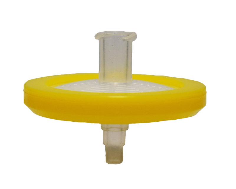 ADVANGENE Syringe Filter Sterile, MCE, 0.22micron 30mm, Yellow (30/pk)