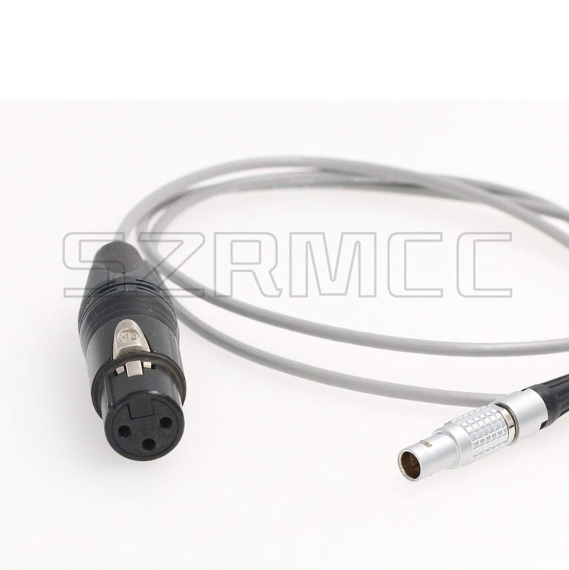 SZRMCC 3 Pin XLR Female to 0B 6 Pin Audio Cable for Arri Alexa Mini LF Camera