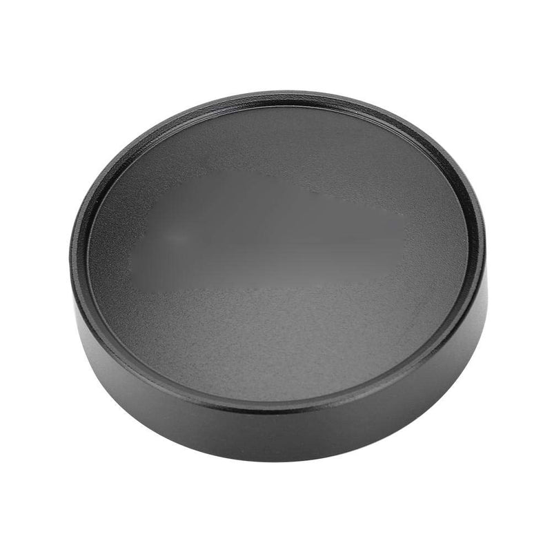 Mugast Lens Cap, Durable Alloy Camera Lens Cap Lightweight Lens Front Cap Photography Accessories for Leica E39 M Lens(Black) Black