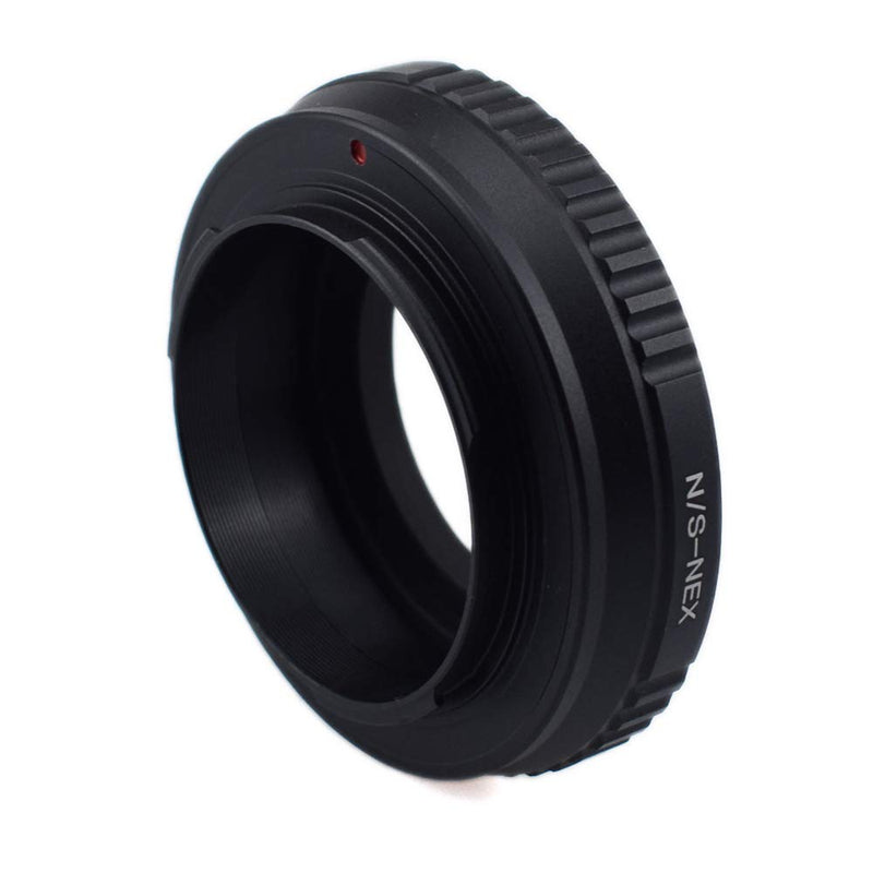 for Nikon S/Contax RF (Outer Bayonet) Rangerfinder Lens to for Sony E-Mount Adapter, Compatible with for Sony NEX-5T NEX-6 NEX-7 a3000 a3500 a5000 a5100 a6000 a6100 a6300 a6400 a6500 etca3000 Nikon S to Sony NEX