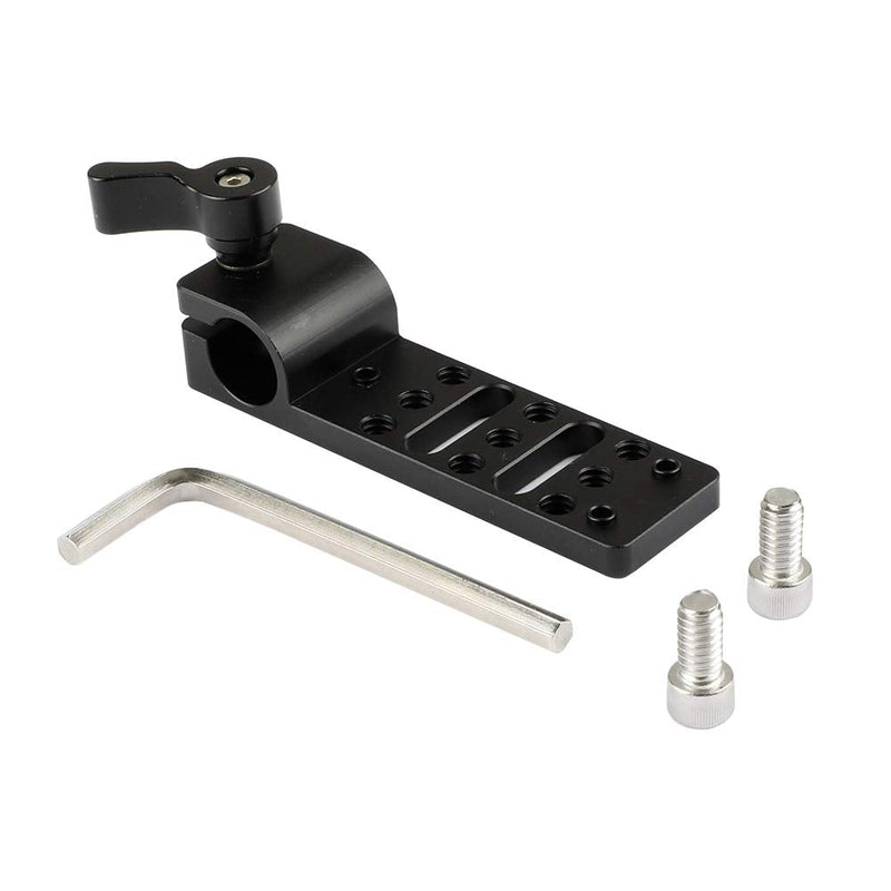 CAMVATE 15mm Rod Clamp Cheeseplate for Power Outlet