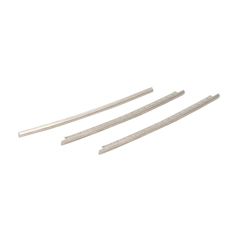 Alomejor Guitar Fretwire 22Pcs 2.2mm Fret Cupronickel Wire Guitar Repair Part Copper White Color for Replacement Wires