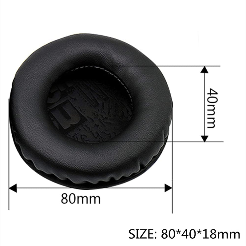 [AUSTRALIA] - Hesh 2 Replacement Earpads Cushion Ear Pads Foam Earmuff Pillow Cover Cups Compatible with Skullcandy Hesh Hesh2 Hesh 2.0 Headphones (Black) 