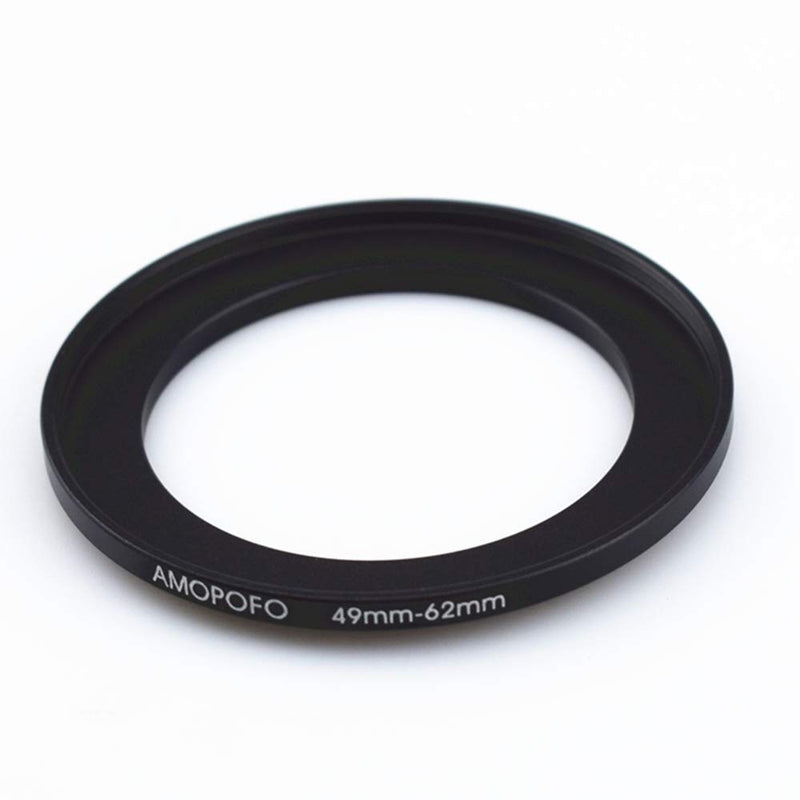 Universal 49-62mm /49mm to 62mm Step Up Ring Filter Adapter for UV,ND,CPL,Metal Step Up Ring Adapter