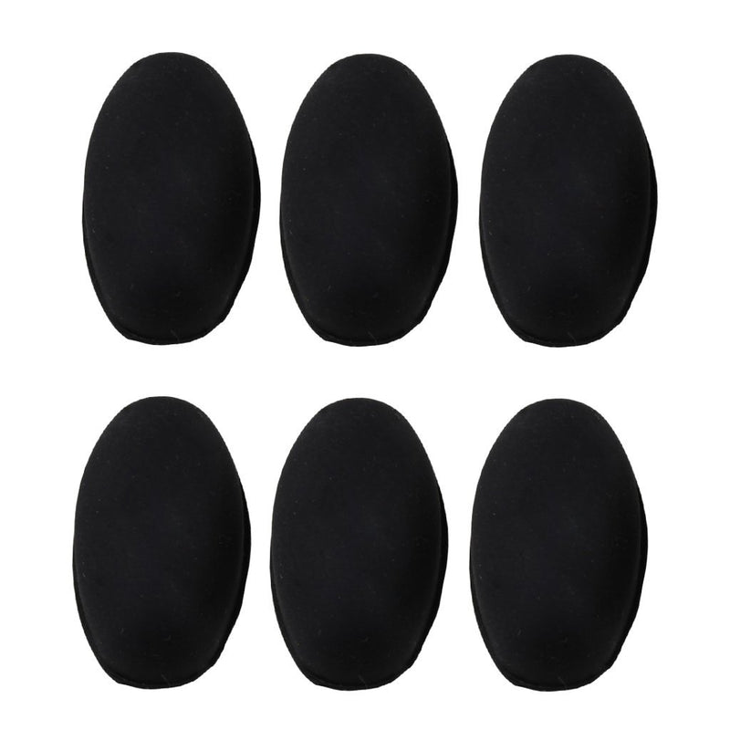 6 Pieces Wind Instrument Saxophone Rubber Thumb Finger Rest Palm Key Risers suit for Alto Tenor Soprano Sax Key Pad Accessories