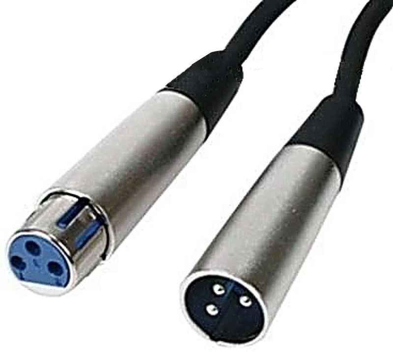2 Pack Studio Z Microphone Cable 20 FT Mic XLR Cables Low Z Balanced Audio Male to Female Oxygen Free Braided Copper 3 Pin Built to Last (2 Pack 20ft) 2 Pack 20ft
