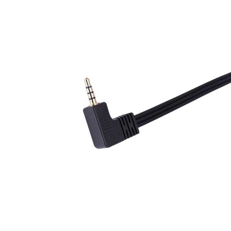 3.5 mm to RCA AV Camcorder Video Cable,3.5mm Male to 3RCA Female Plug Stereo Audio Video AUX Cable for Smartphones,MP3, Tablets,Speakers,Home Theater (3.5 Male to 3RCA Female 0.15m)… 3.5 Male to 3RCA Female 0.15m