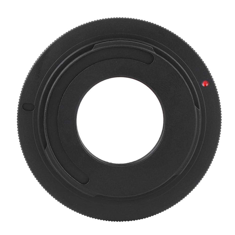 Mugast Adapter Ring, M42-C-NEX Black Lens Adapter Aluminium Alloy Camera Adapter Ring for C Mount Camera Lens/M42 Screw Mount Lens