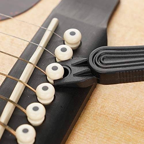 Miwayer Guitar String Winder 3 IN 1String Peg Winder + String Cutter + Pin Puller Instrument Guitar Maintenance Tool Repair Tool