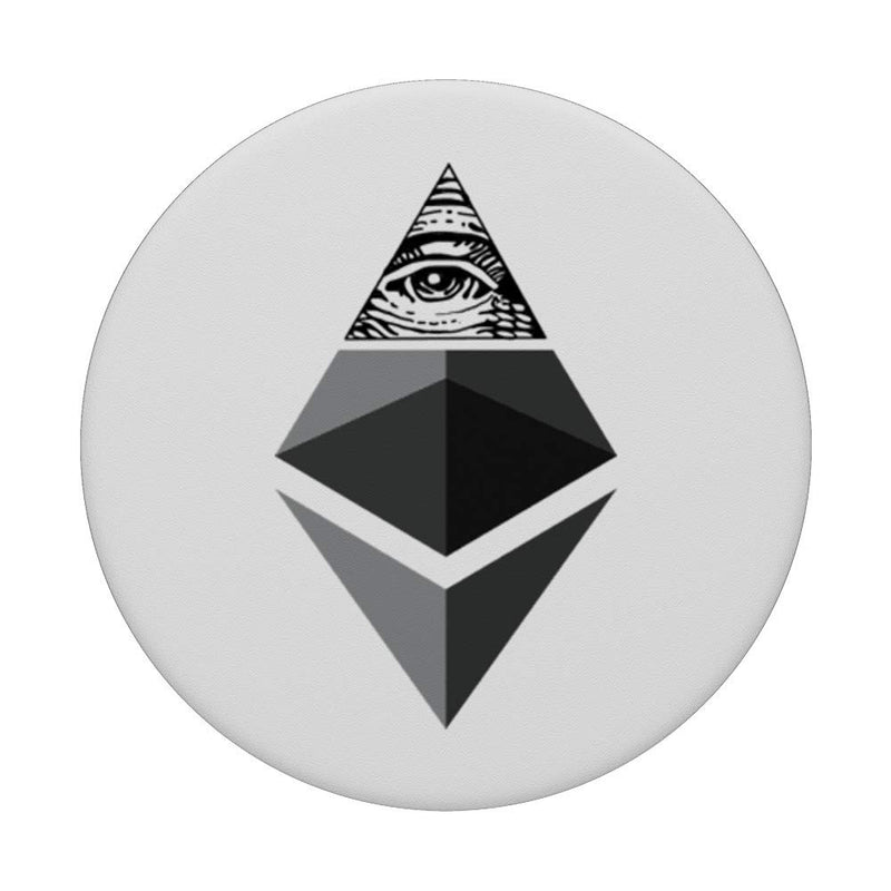 Illuminati Ethereum - Ethereum crypto currency phone gift Black