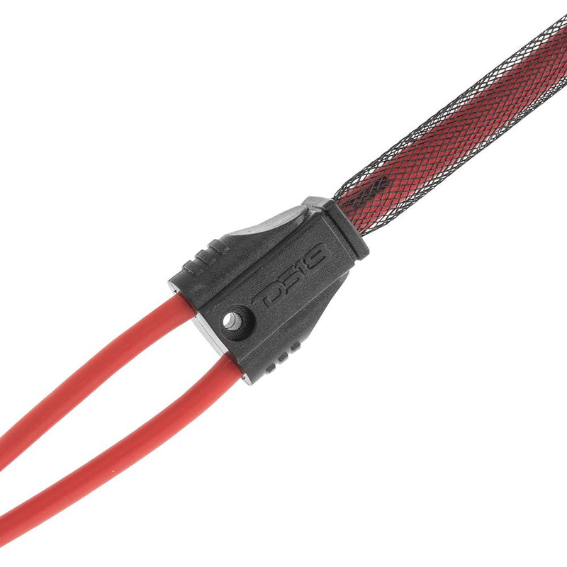 DS18 R20 RCA Cable Ultra Flex 20 Feet - 2-Male to 2-Male Stereo Audio Cables, 2RCA Male to 2RCA Male Stereo Cable for Home Theater, HDTV, Amplifiers, Hi-Fi Systems, Car Audio, Speakers. (20ft / 6m)
