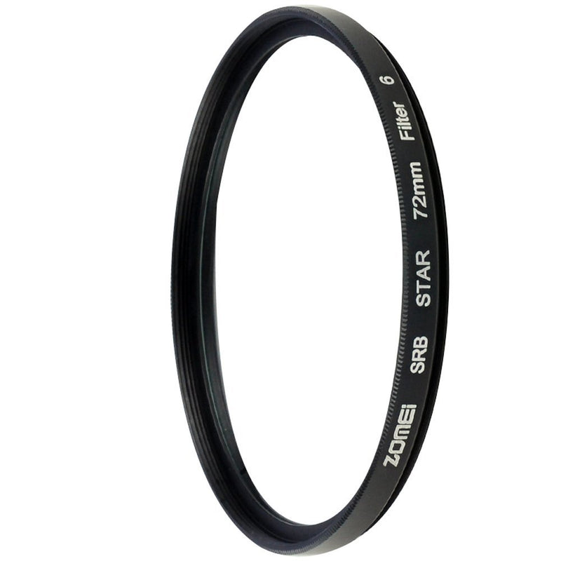 Zomei 72mm Star-Effect Cross Starburst Twinkle Lens + 4 Points Star Filter + 6 Points Star Filter + 8 Points Star Filter Set for Canon Nikon