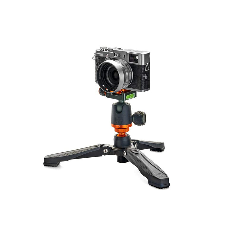 3 Legged Thing Docz2 Foot Stabiliser for Monopods - Travel-Friendly, Table-Top Camera Tripod and Foot Accessory for Monopods for Multiple Terrains