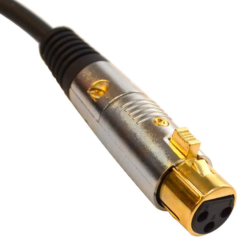 [AUSTRALIA] - Seismic Audio Premium 3 Foot Blue XLR Patch Cable 3 Pin XLRF to XLRM Mic Cord, 3' (SAPGX-3Blue) 3' 