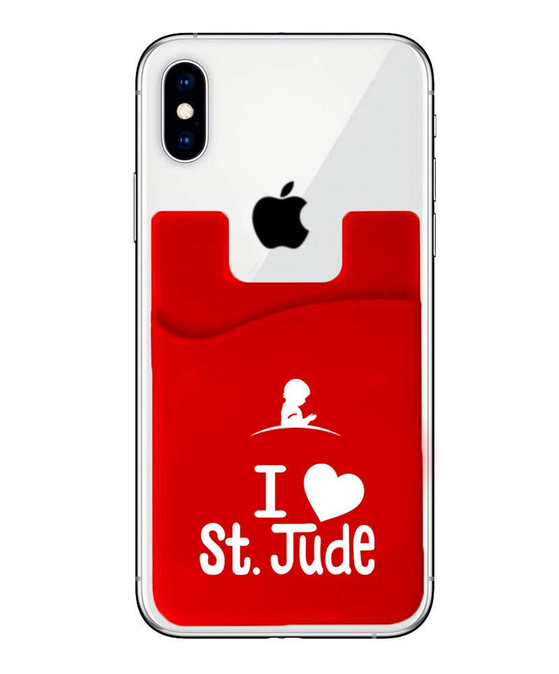 I Love St. Jude Silicone Smart Wallet | Card Holder