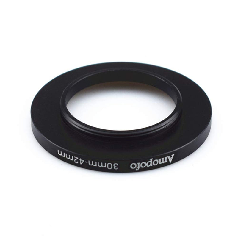 30mm to 42mm Camera Filters Ring Compatible All 30mm Camera Lenses or 42mm UV CPL Filter Accessory,30-42mm Camera Step Up Ring 30 to 42mm Step Up Ring Adapter