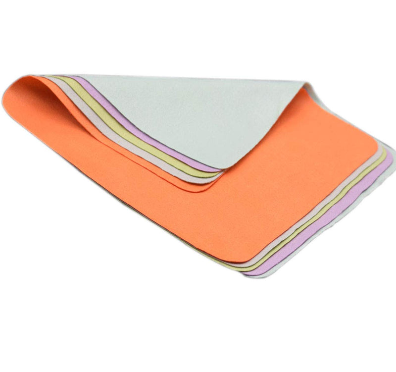 Microfiber Cleaning Cloths for Eyeglasses, Sunglass Wipes, Jewelry Cleaner, Watches, Camera, Eye Glasses, Keyboard, Photo Cleaning Polishing Cloth,Keyboard Cleaning Cloth (6.8x5.7 Inch, 10 Pieces) 6.8x5.7 Inch (Pack of 10)