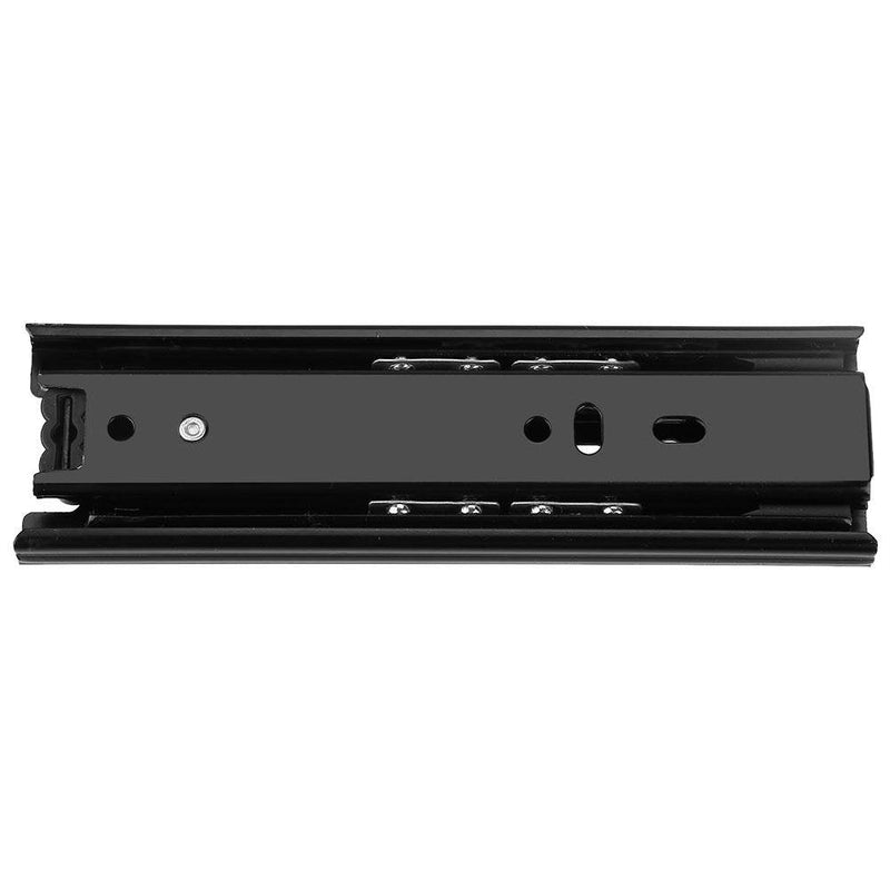 2 Pcs Mini Short Drawer Slides Sliding Cabinet Organizer Furniture Guide Rail Full Extension Kitchen Cupboard Hardware(4in) 4in