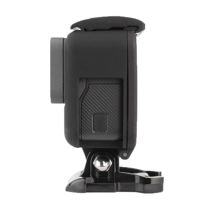 [AUSTRALIA] - Kourpar Protective Housing Case Compatible with GoPro Hero7 Black Camera Frame Protector for Hero 7 Silver Holder Mounts for Hero7 White Border for Go pro Hero 6 Black Shell Fit go-pro Hero 5 