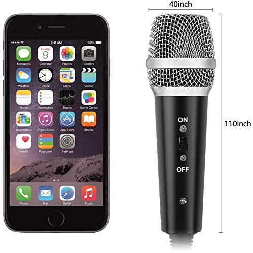 [AUSTRALIA] - Condenser Microphone, Studio Recording Microphone,Professional Microphone for PC, Laptop, Mobile, Ipad, MAC, Windows,for Recording, Podcast, Online Chatting, YouTube, with Tripod Stand, Windscreen 